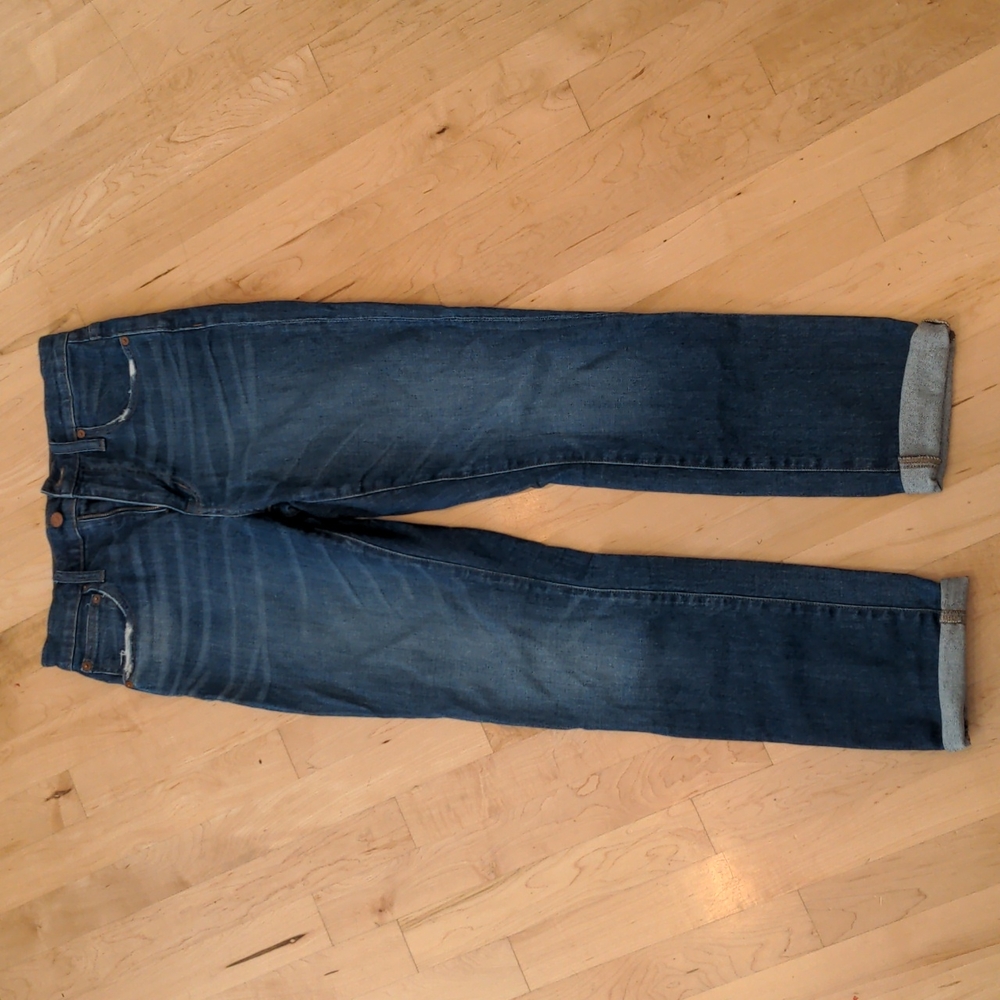 Madewell High Rise Slim Boyjean